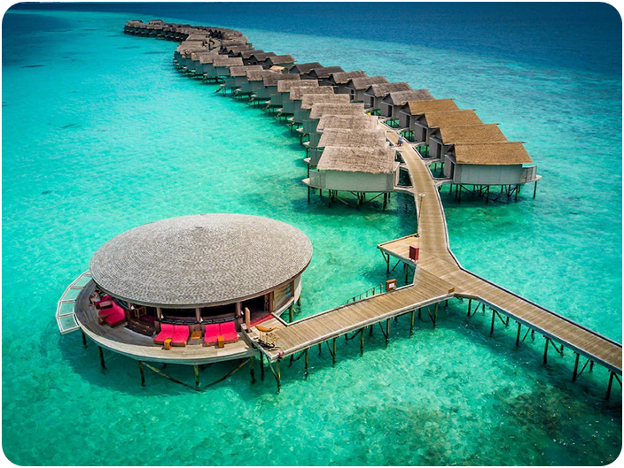 แพ็กเกจตั๋วเครื่องบินพร้อมที่พัก มัลดีฟส์-ศรีลังกา Centara Ras Fushi Resort & Spa Maldives 5 วัน 3 คืน